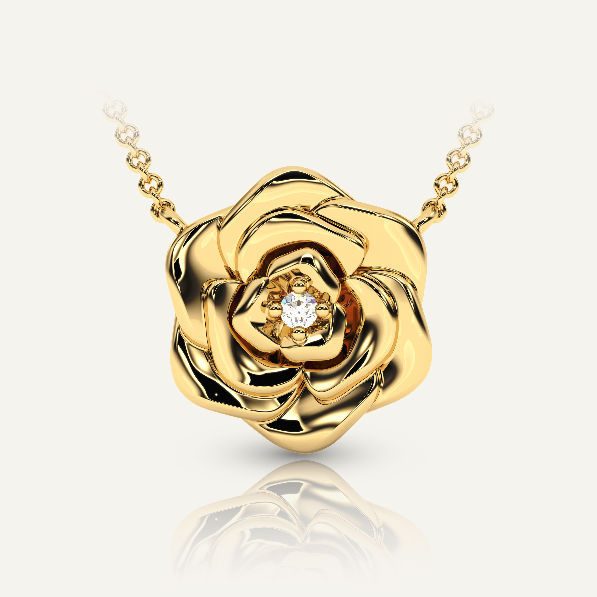 Small Rose Pendant