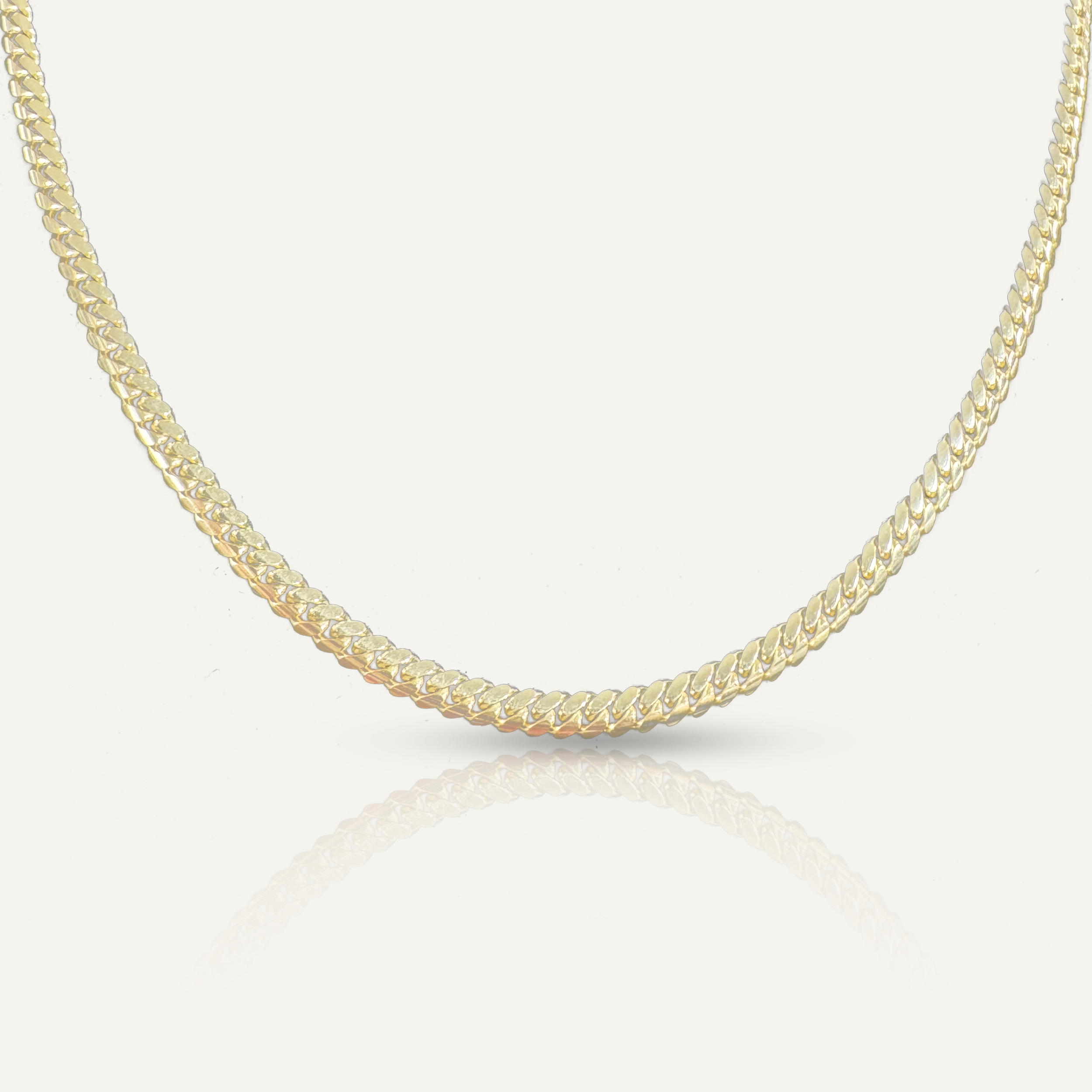 14k Miami Cuban Link Necklace