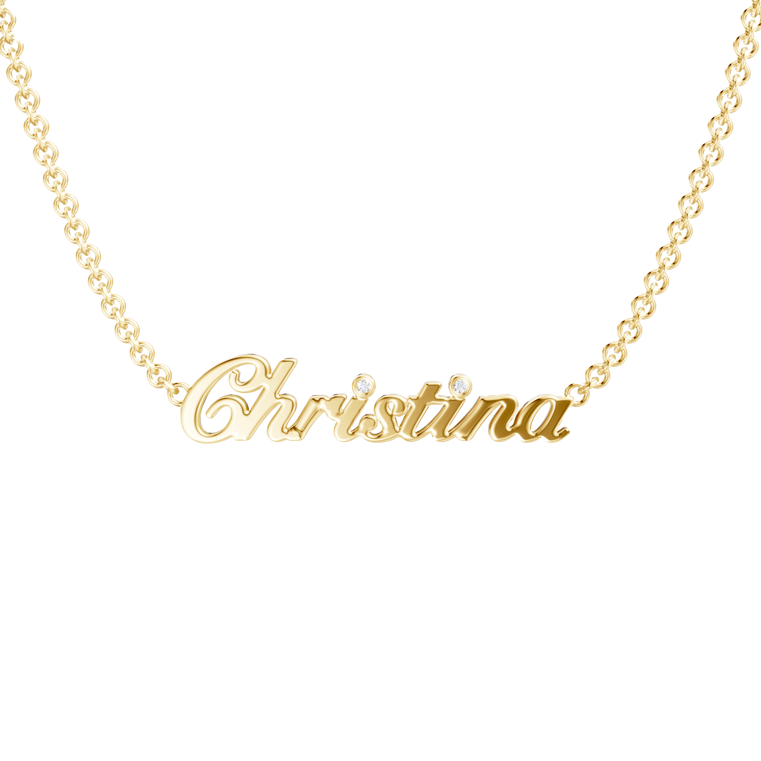 Nameplate Necklace