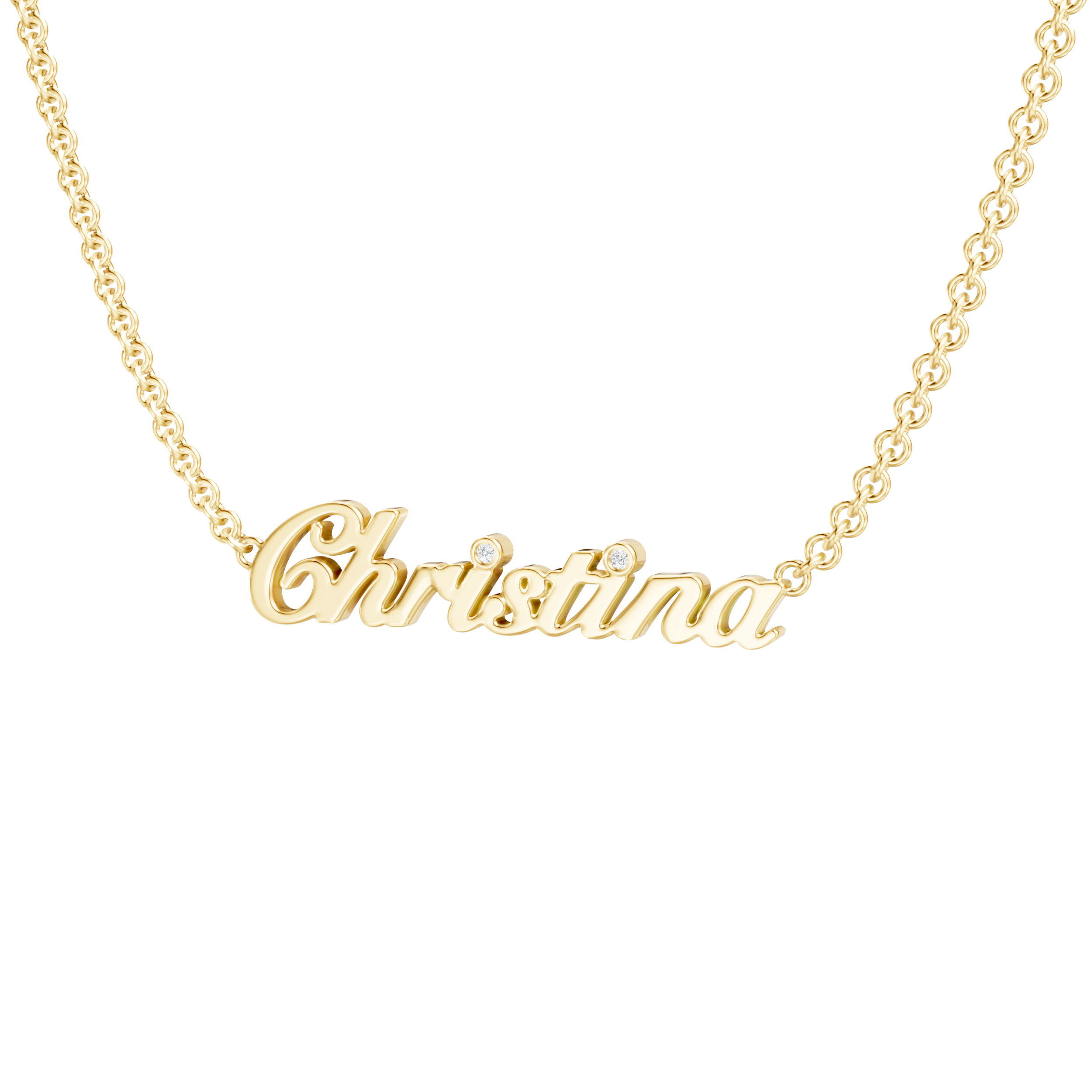 Nameplate Necklace - Image 2