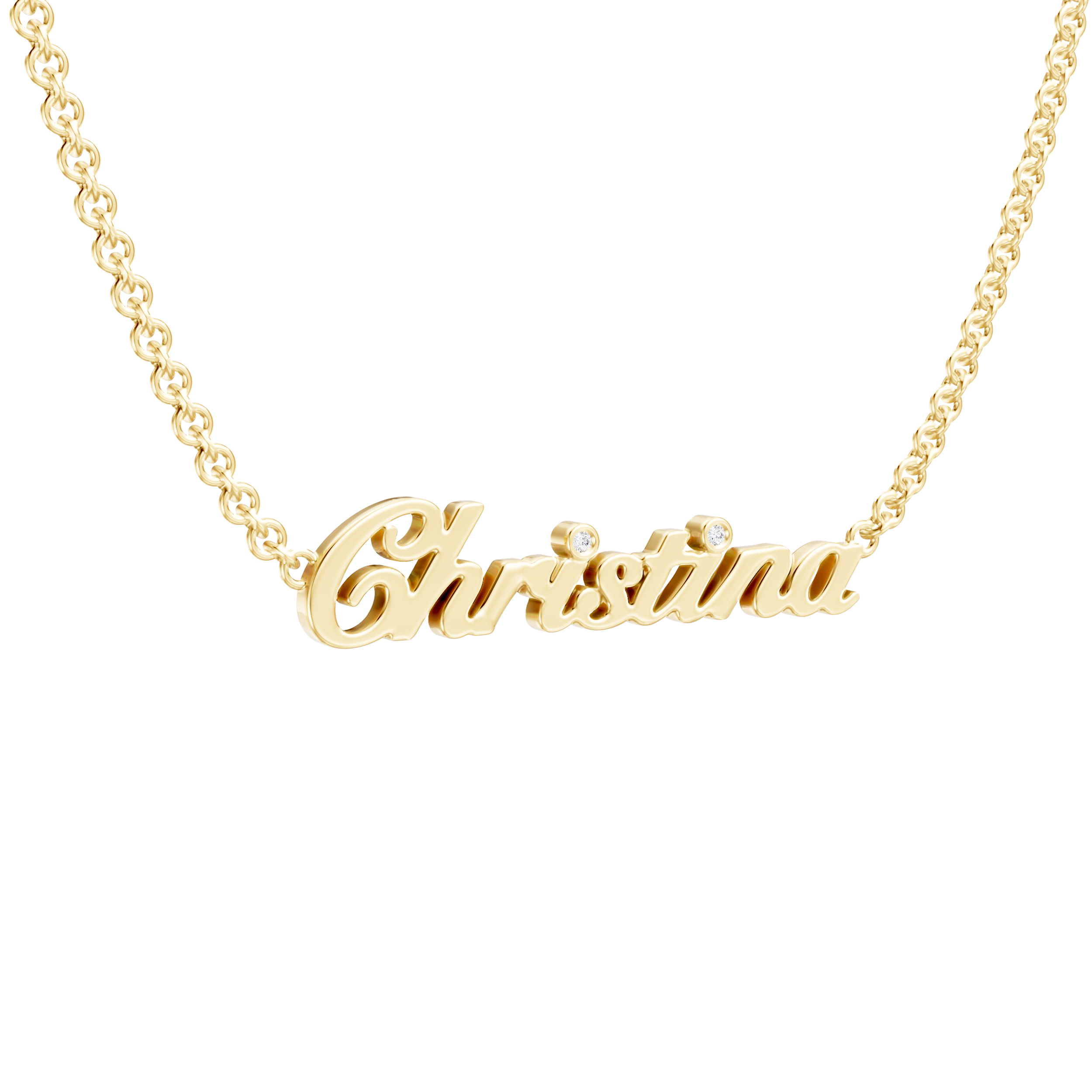 Nameplate Necklace - Image 3
